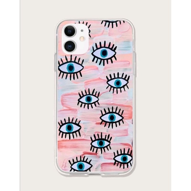 GENERICO - Funda para iPhone 13 Pro con diseño de ojo turco elegante