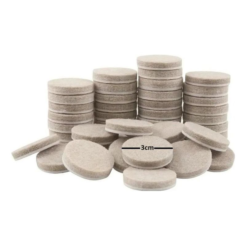 GENERICO - Protectores Adhesivos de Fieltro para Muebles y Sillas
