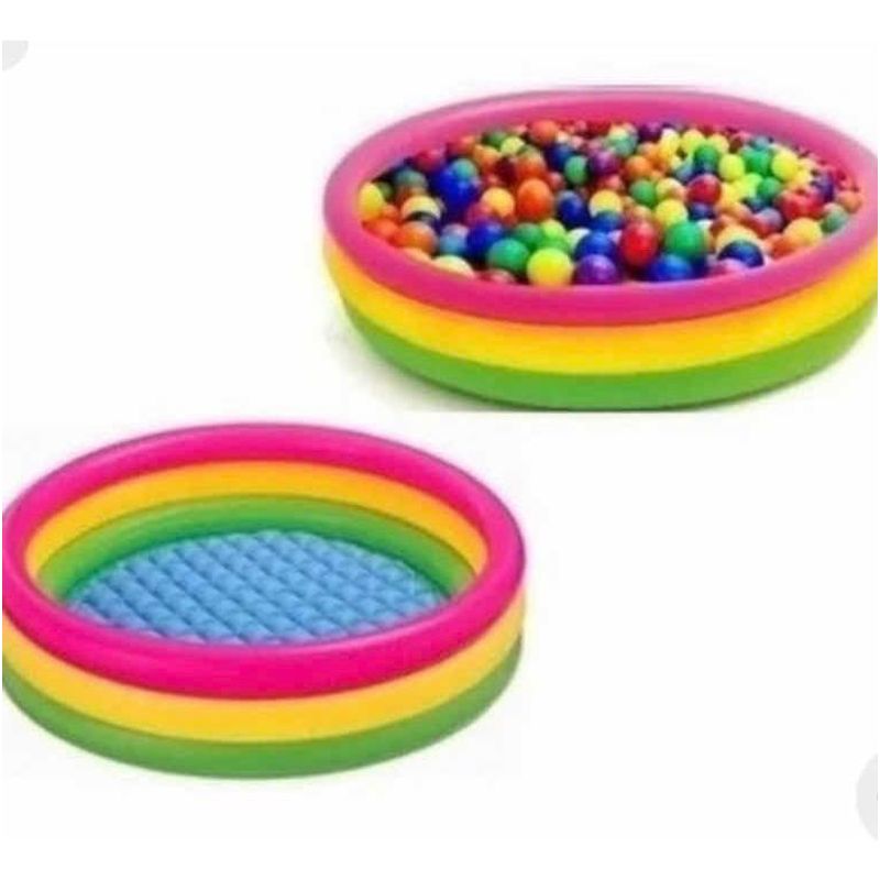 GENERICO - Diversión Asegurada Piscina Inflable con Pelotas para Bebés