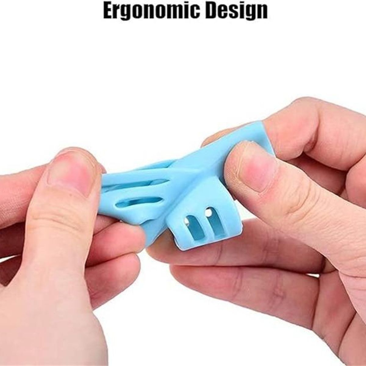 GENERICO - Adaptadores Ergonómicos de Silicona para Lápices - 10 Pzas