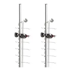 GENERICO - Soporte de Pared para 14 Lentes con Llave de Seguridad