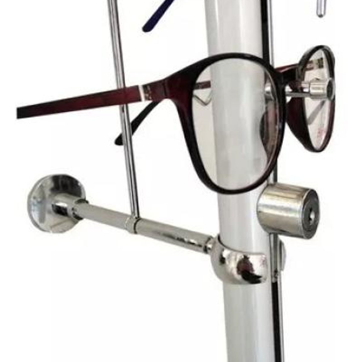 GENERICO - Soporte de Pared para 14 Lentes con Llave de Seguridad