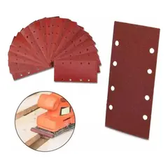 GENERICO - Kit de 50 Hojas de Lija Perforadas para Multisuperficies