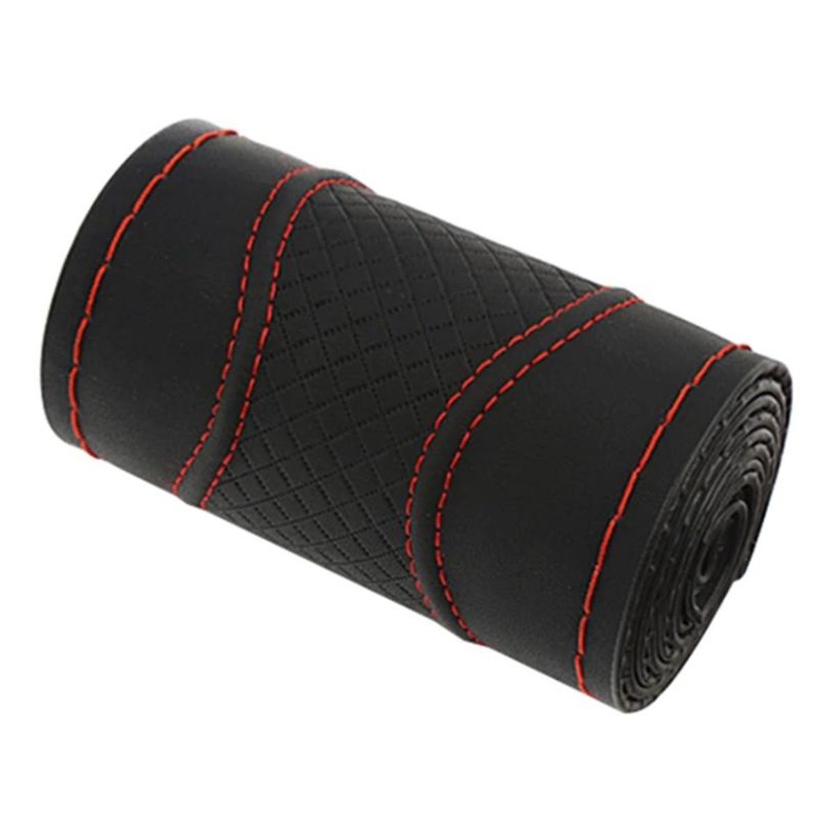 GENERICO - Funda Antideslizante de Semicuero para Volante de 38 cm