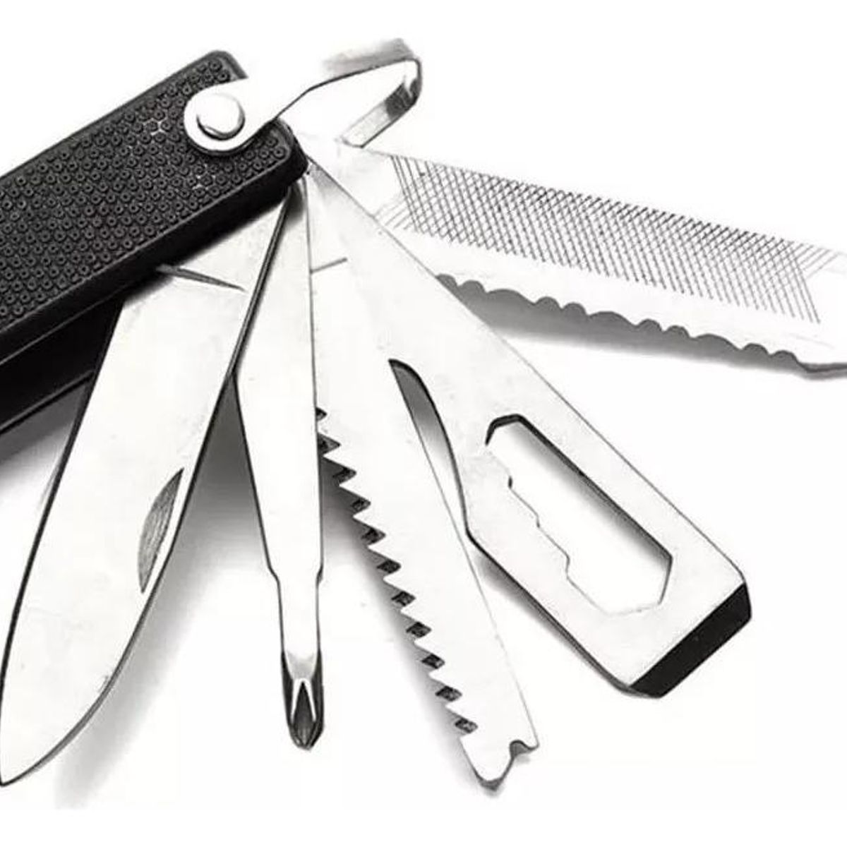 GENERICO - Martillo Multifuncional 18 Herramientas para Emergencias.