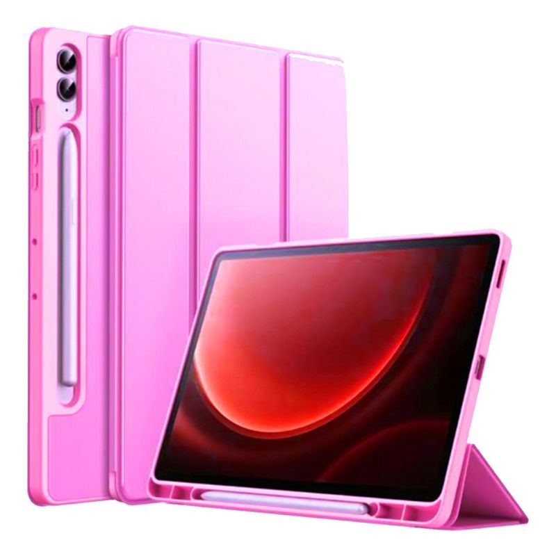 GENERICO - Funda Smart Cover con soporte para S-Pen y protección total