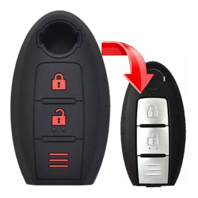 GENERICO - Funda de Silicona para Llave de Automóvil NP300