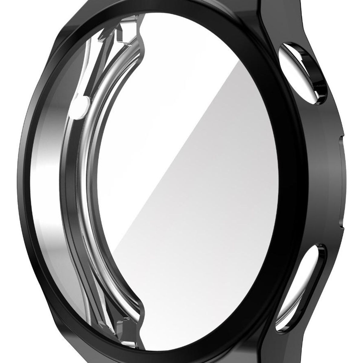 GENERICO - Funda TPU Negra para Reloj Huawei GT3 Pro 46 mm