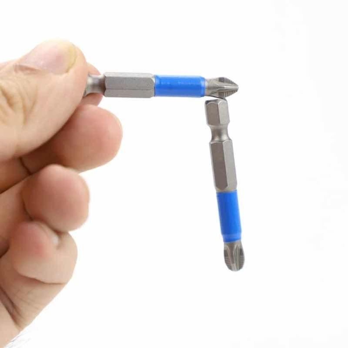 GENERICO - Set de 10 Puntas Philips Imantadas de 9 cm para Atornillar