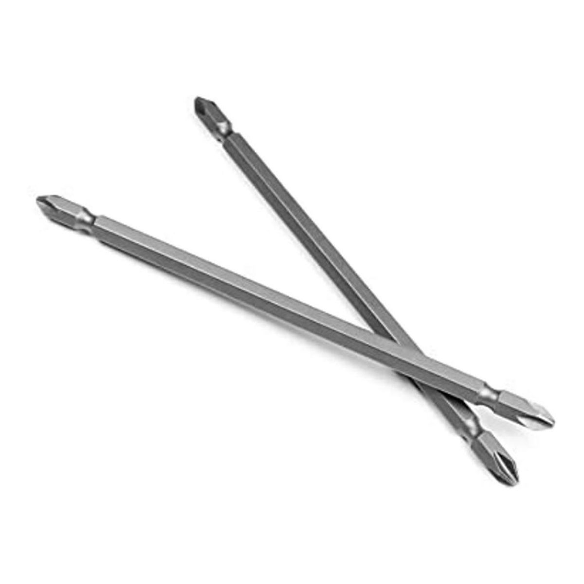 GENERICO - Juego de 10 Puntas Dobles 110 mm para Destornilladores