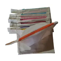 GENERICO - Estuche Organizadores Textiles Surtido Pack de 10 Unidades