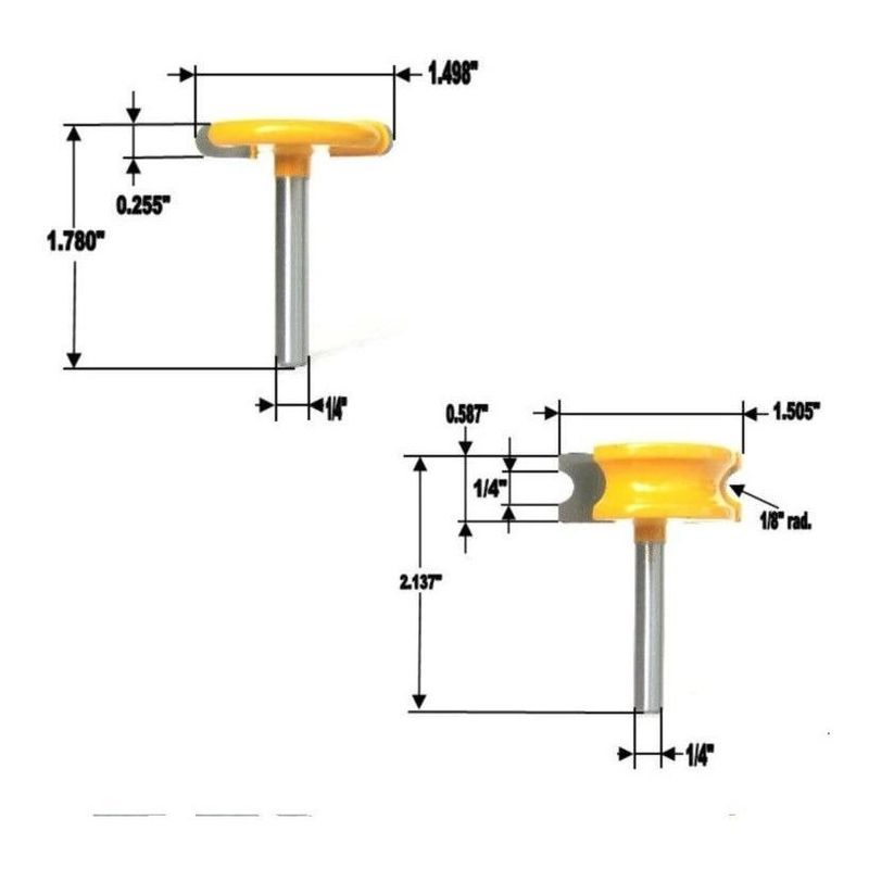 GENERICO - Juego de Brocas para Fabricar Muebles de Madera