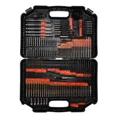 GENERICO - Juego Profesional de 246 Brocas y Dados para Madera y Metal