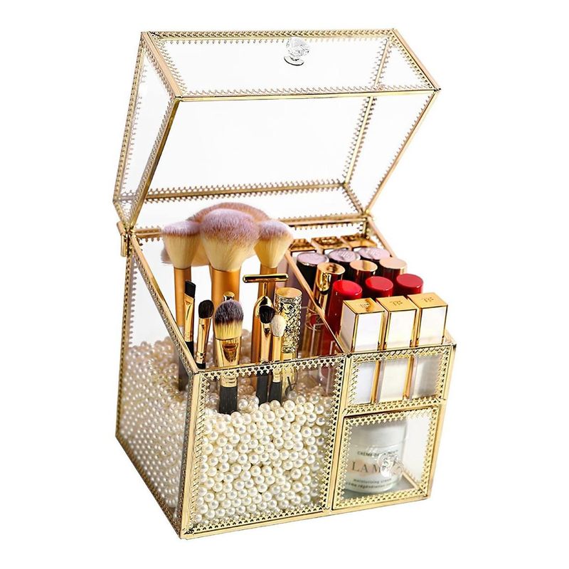 GENERICO - Organizador Acrílico Grande para Maquillaje y Joyas