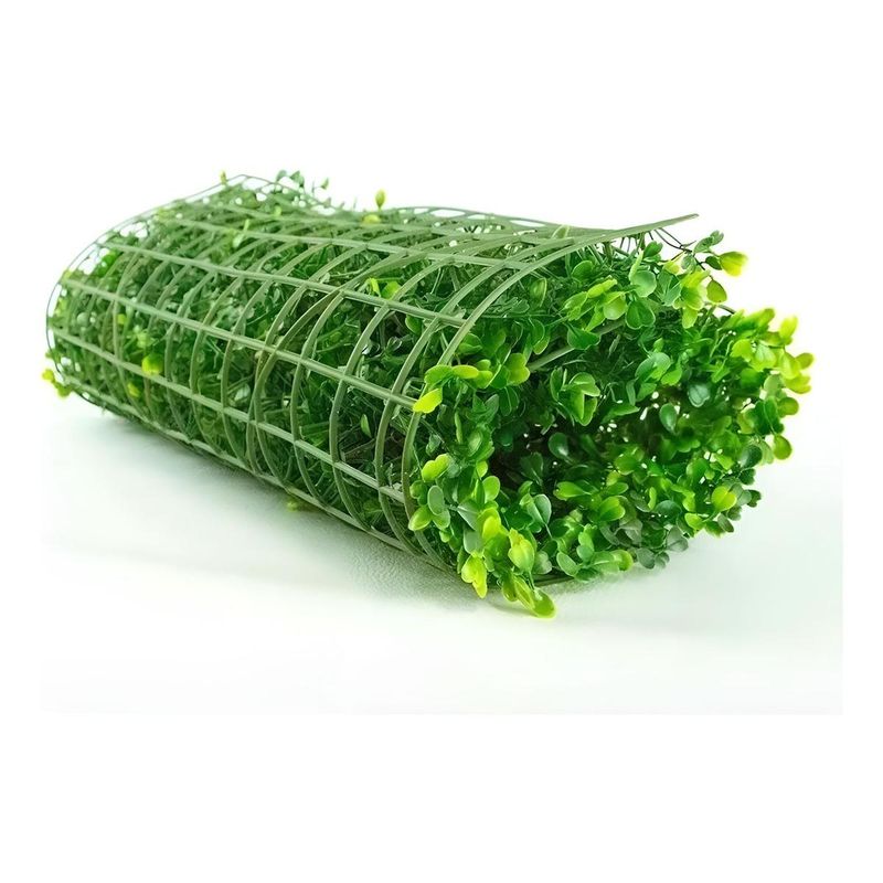 GENERICO - Follaje Sintético Verde para Decoración de Muros 10 Piezas