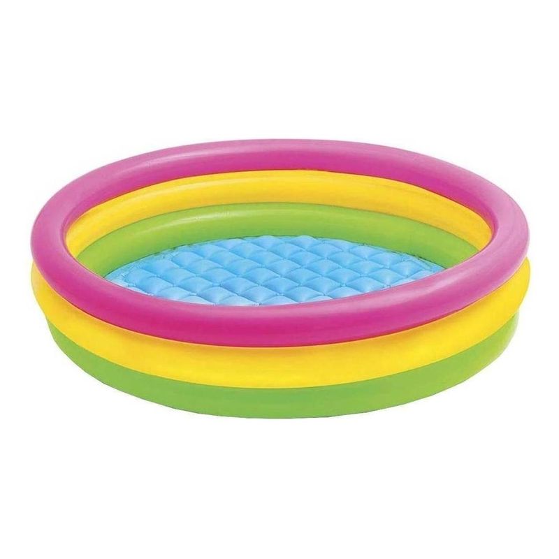 GENERICO - Piscina Inflable Redonda para Niños de 131 Litros