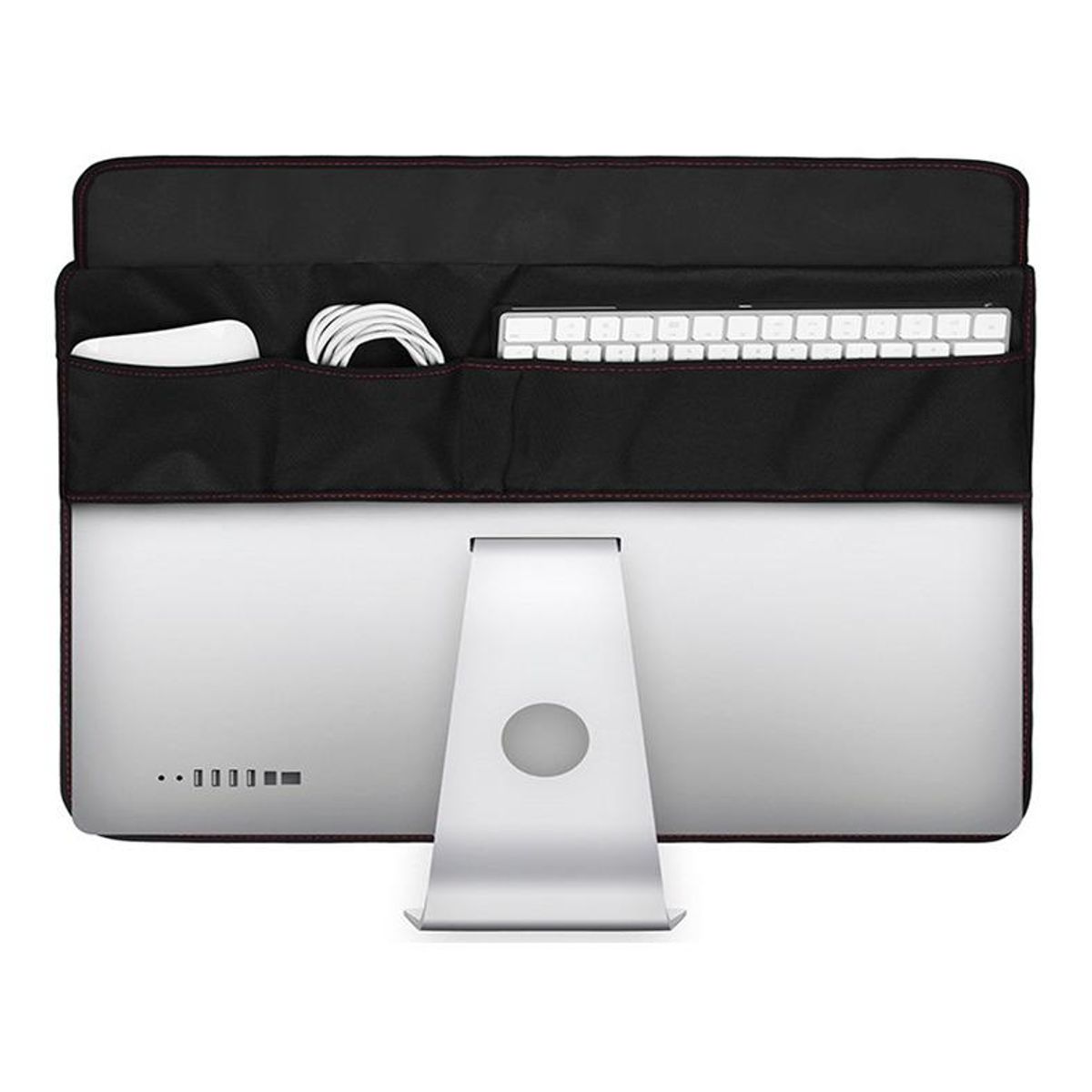 GENERICO - Funda Protectora de Tela Negra para iMac 27 Pulgadas