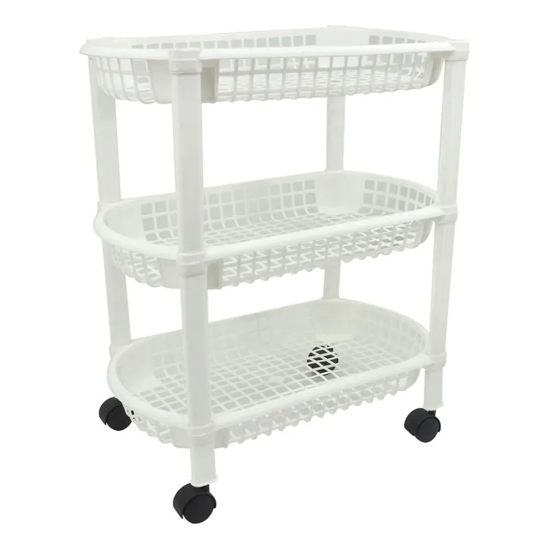 GENERICO - Carrito Organizador de 3 Niveles para Cocina y Baño