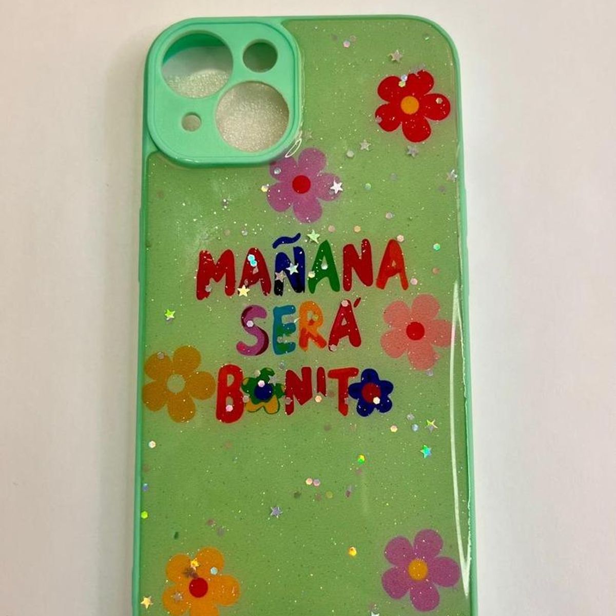 GENERICO - Carcasa Acrílica Brillante para iPhone 13 y 14