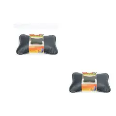 GENERICO - Pack Doble Cojín Acolchado para Apoyo de Cuello en Auto