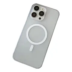 GENERICO - Carcasa Mate MagSafe para iPhone 15 Pro Resistente y Delgada