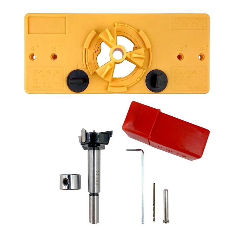GENERICO - Kit de Herramientas para Perforaciones de Bisagras 35mm