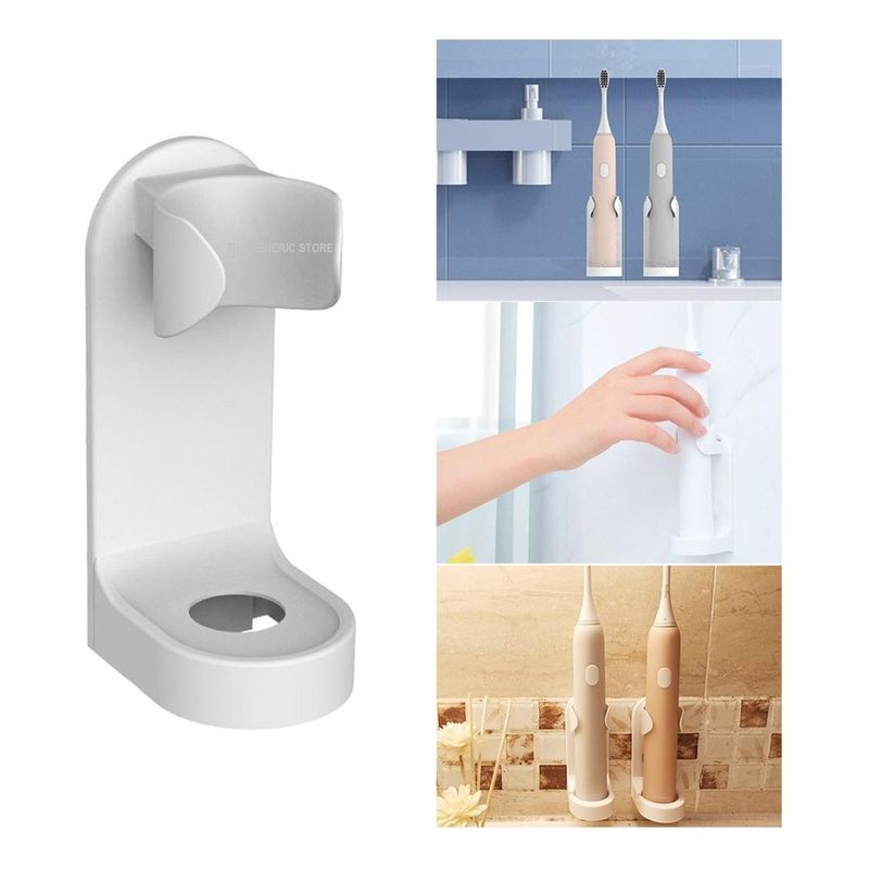 GENERICO - Soporte de Pared para Cepillo Eléctrico Compacto y Elegante