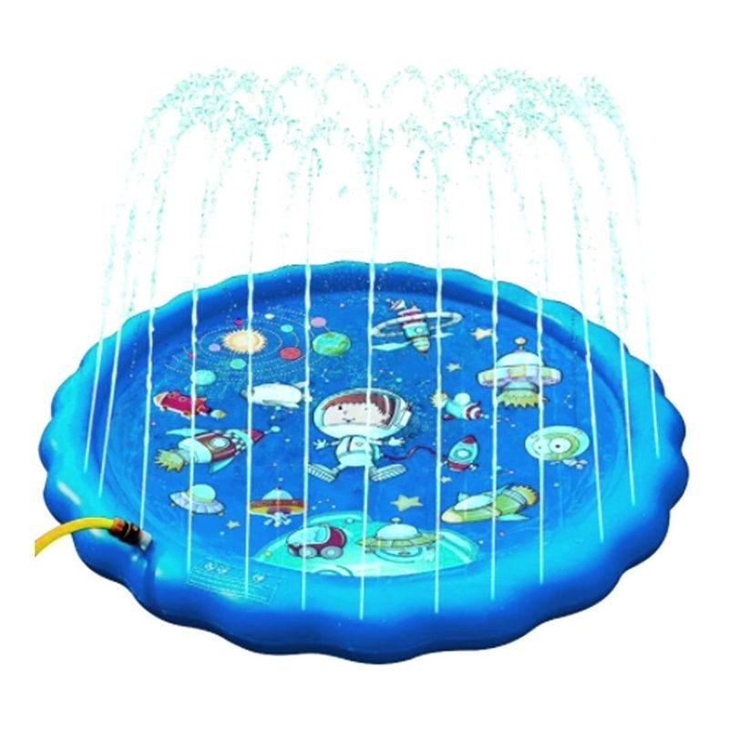 GENERICO - Alfombrilla Inflable de Juegos con Animales Marinos 160cm