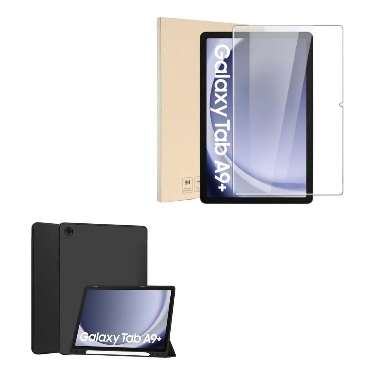 GENERICO - Funda Ultra Delgado con soporte para Lápiz y vidrio templado