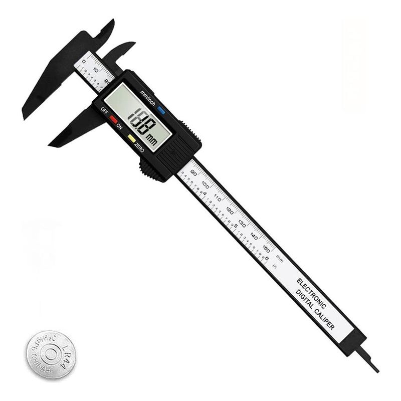 GENERICO - Calibrador Digital de Precisión 150mm Fácil de Usar