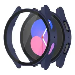 GENERICO - Funda Silicona y Vidrio Templado para Samsung Galaxy Watch 4