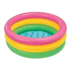 GENERICO - Divertidísima Piscina Inflable Redonda para Niños de Colores