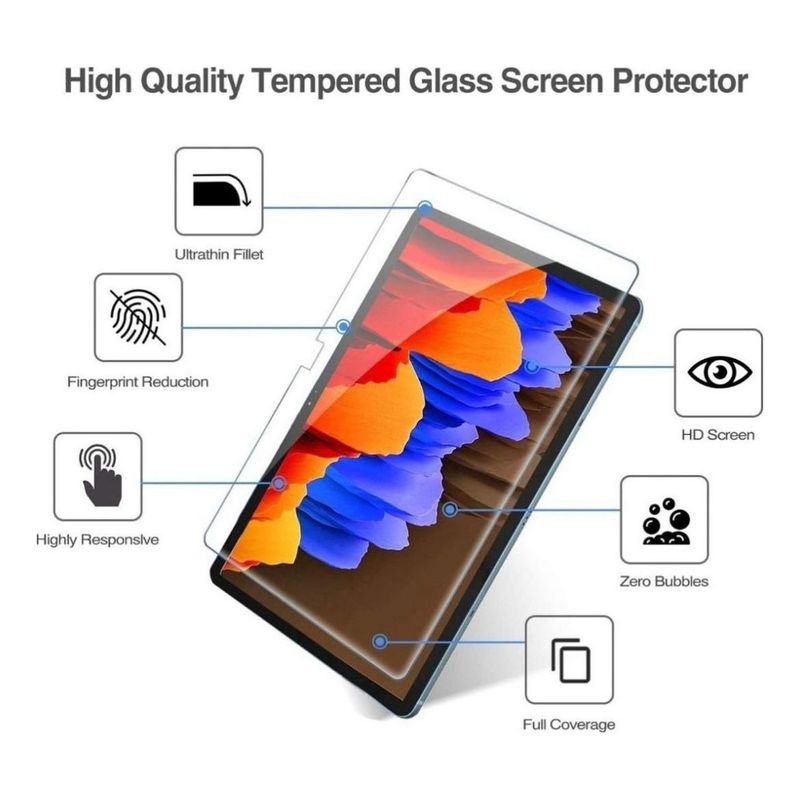 GENERICO - Funda Giratoria y Protector de Vidrio para Samsung Galaxy 109
