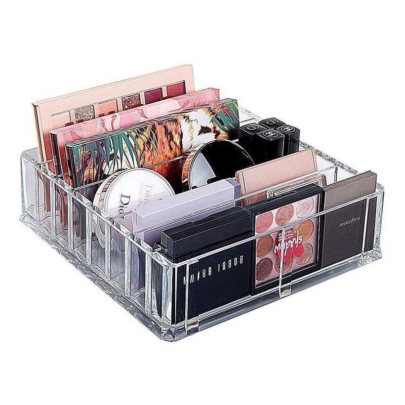 GENERICO - Soporte Giratorio Acrílico para 8 Labiales y Cosméticos