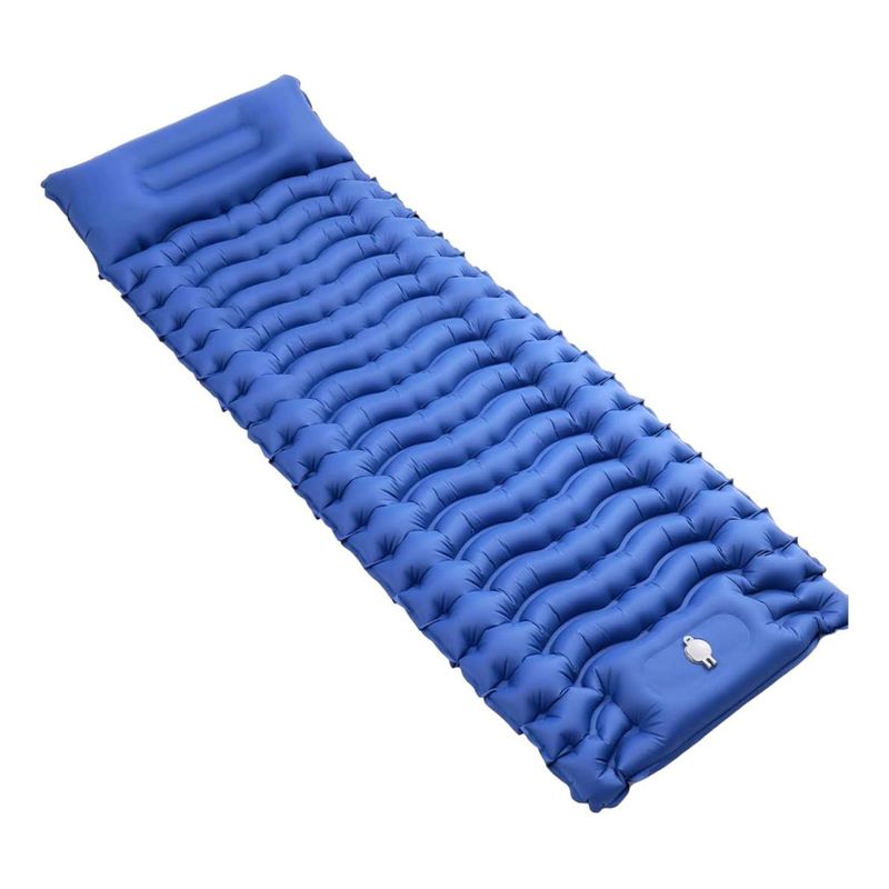 GENERICO - Colchoneta Inflable Plegable de Camping con Bomba Integrada