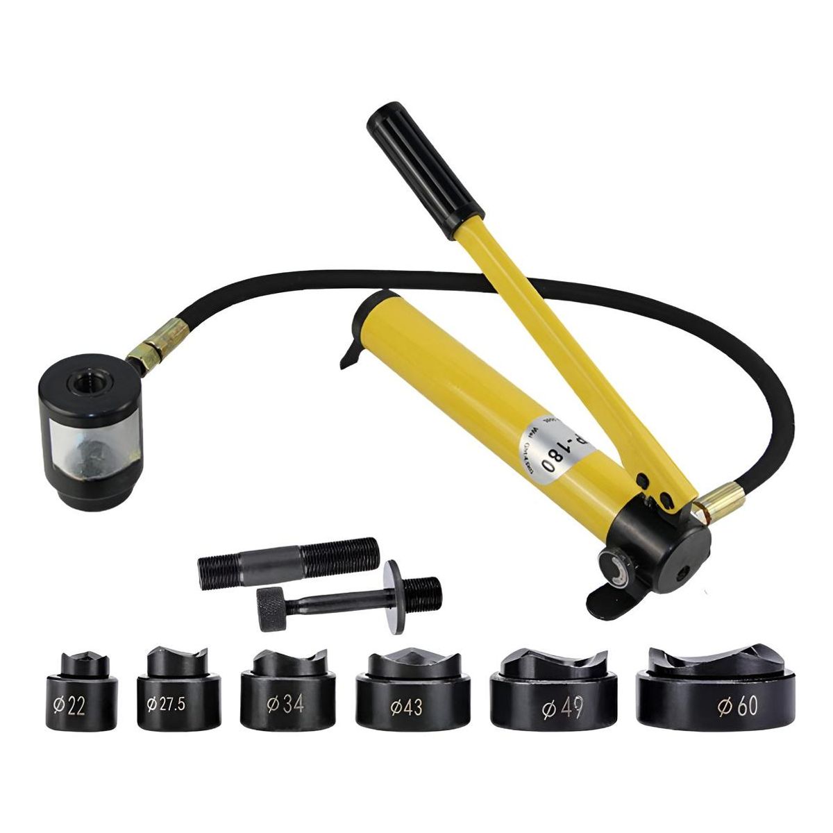 GENERICO - Perforadora Hidráulica Ergonómica para Agujeros de 22 a 60 mm