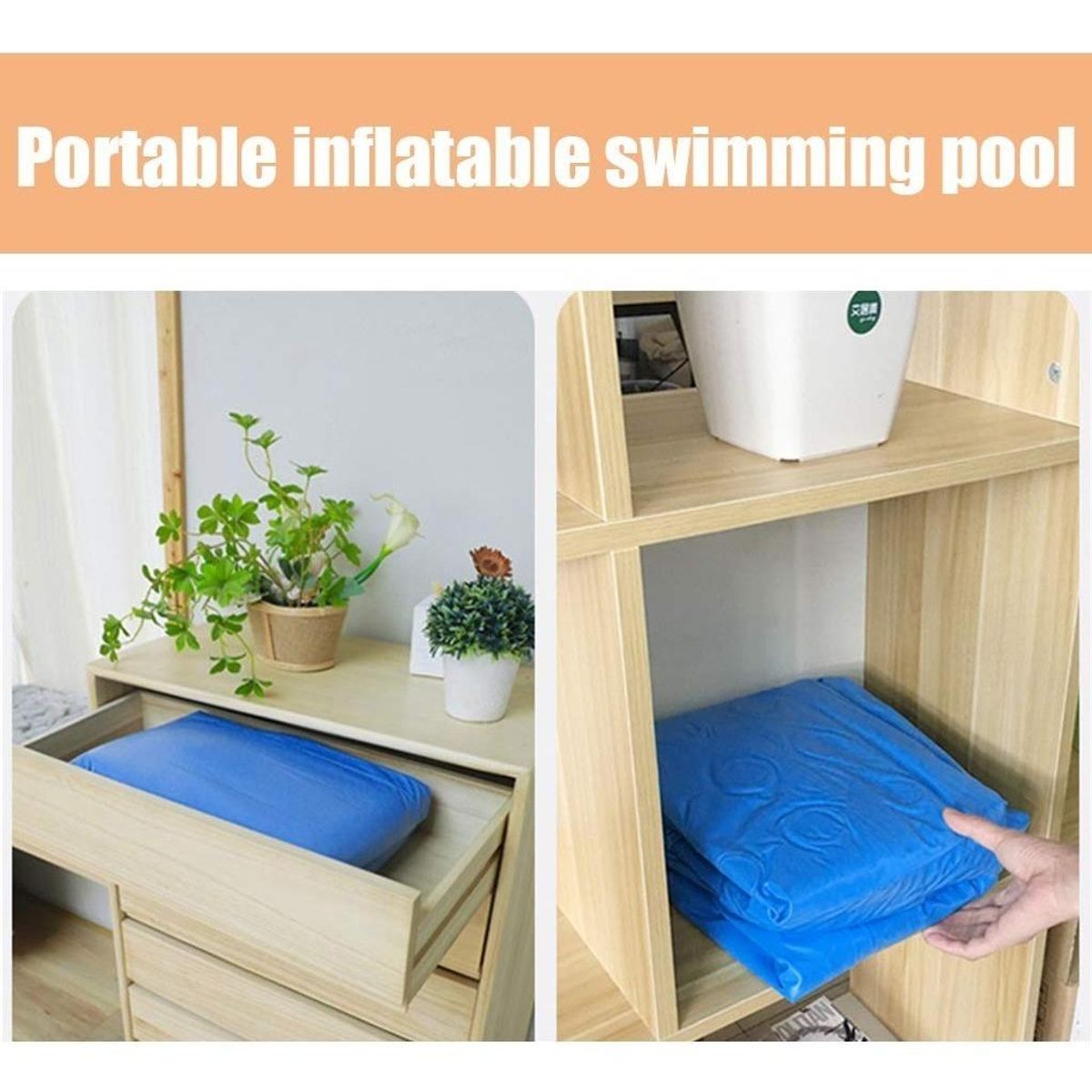 GENERICO - Piscina Inflable Familiar Mega Grande para Verano Divertido