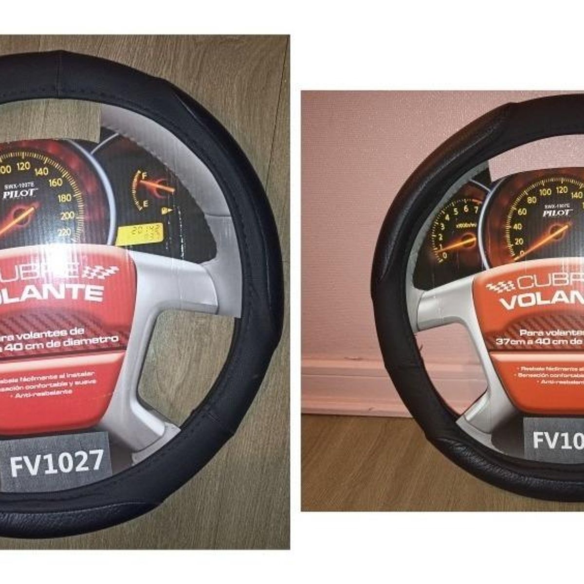 GENERICO - Funda Elegante y Antideslizante para Volante de Auto