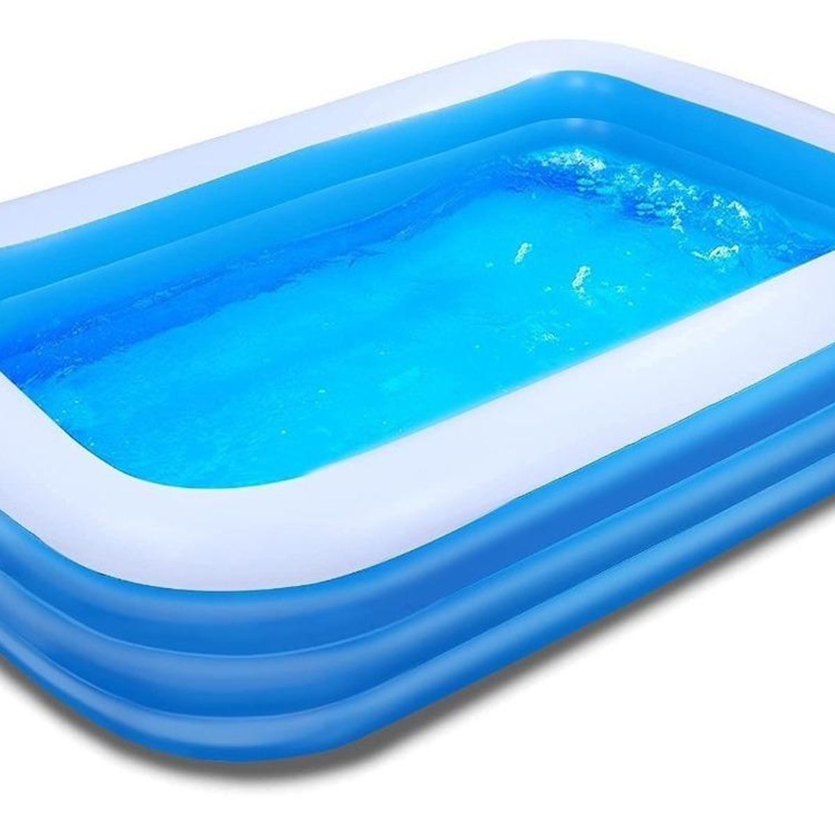 GENERICO - Piscina Inflable Familiar Grande de PVC Resistente y Segura