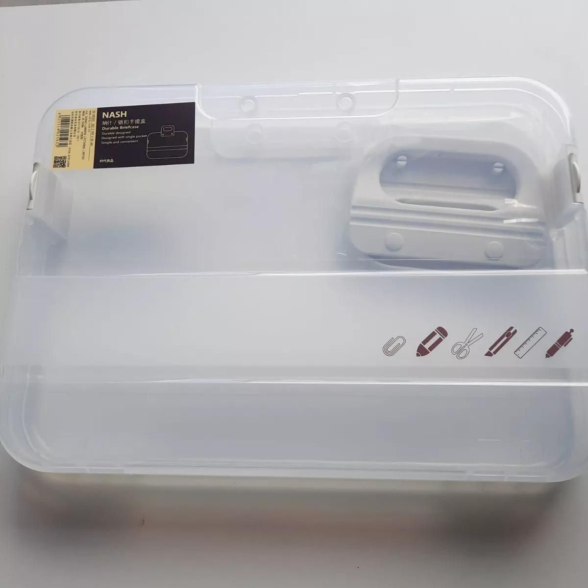 GENERICO - Carpeta Organizador Transparente para Documentos y Más