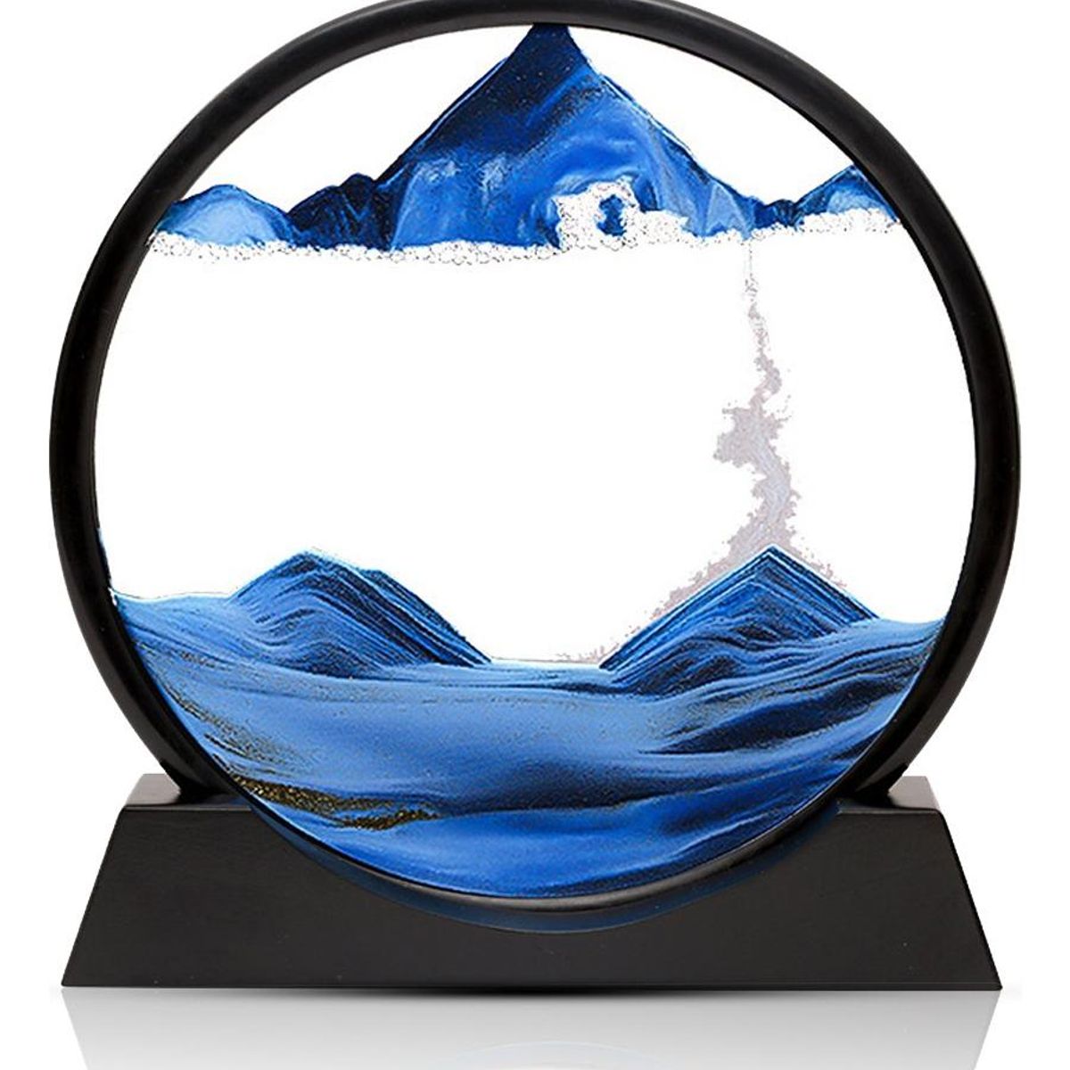 GENERICO - Reloj de Arena 3D con Paisaje Natural Relajante