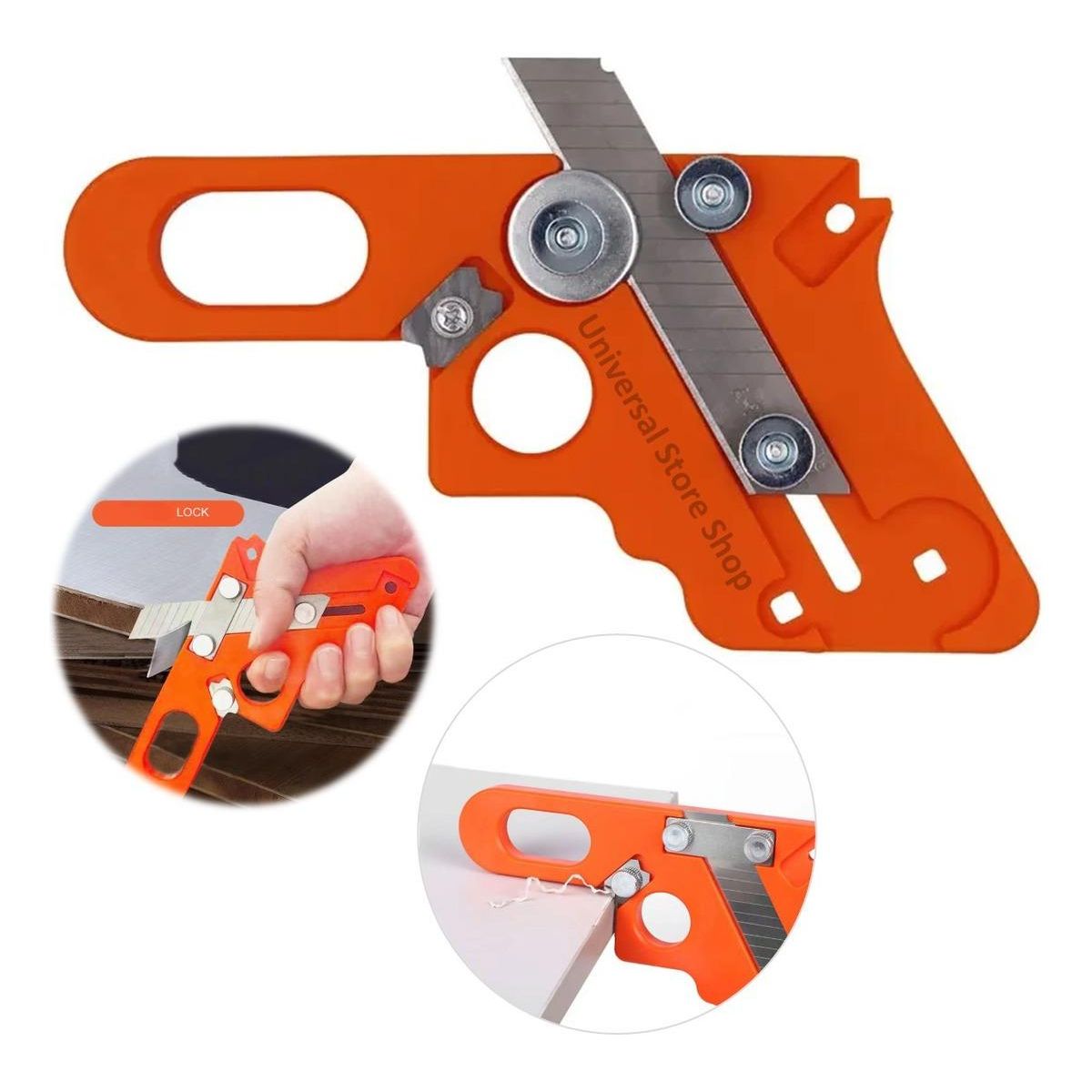 GENERICO - Recortadora de Bordes Ergonómica para Carpintería Precisa