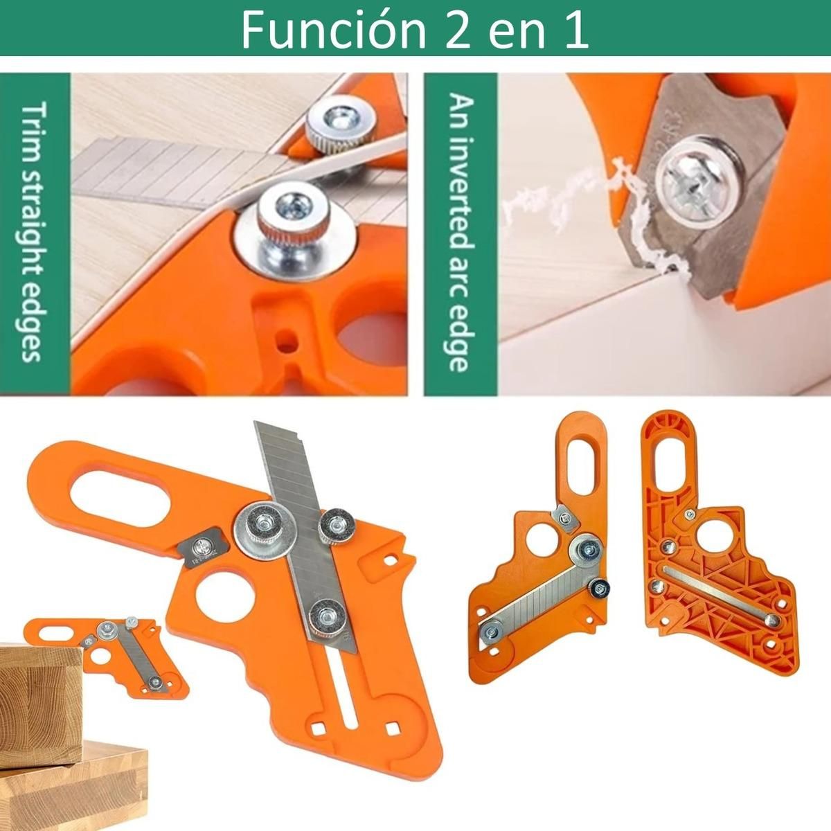 GENERICO - Recortadora de Bordes Ergonómica para Carpintería Precisa