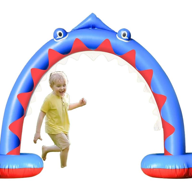GENERICO - Jardín Acuático Inflable con Aspersor Arcoíris para Niños
