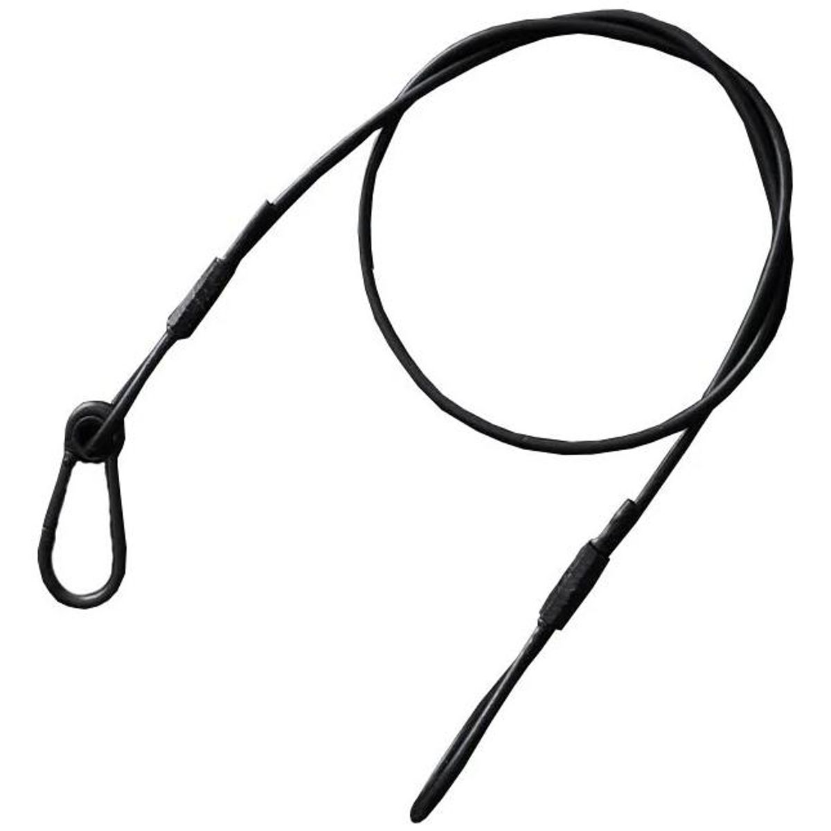 GENERICO - Cable de Acero Recubierto 52kg 15m para Seguridad y Iluminación