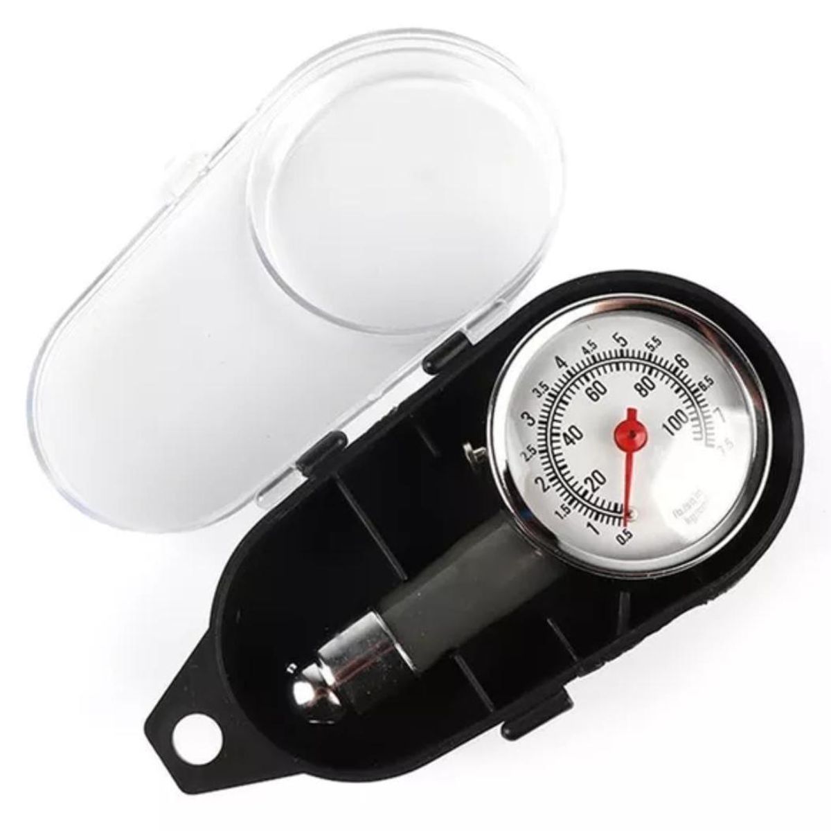 GENERICO - Medidor de Presión de Neumáticos 10 a 100 PSI Portátil