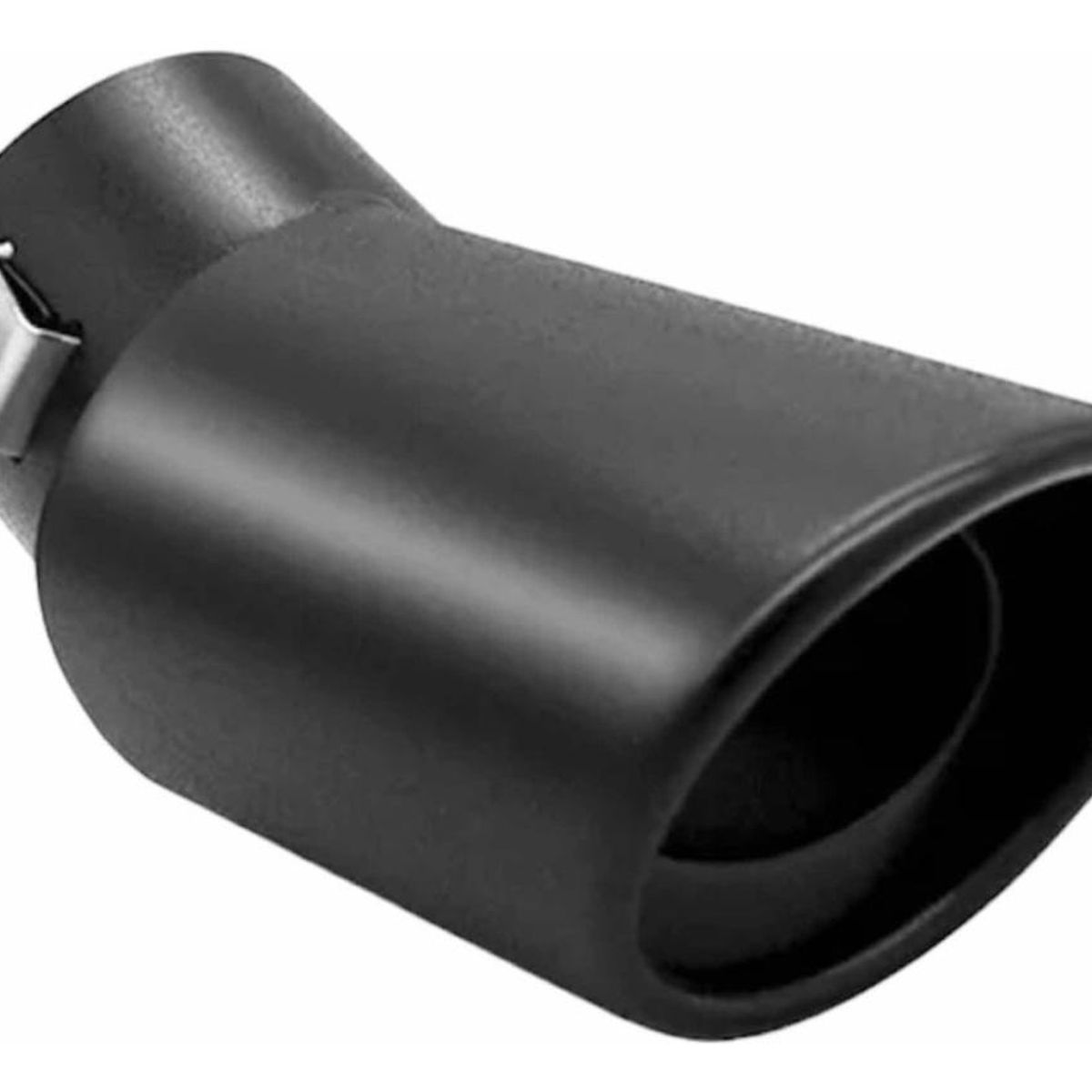 GENERICO - Escape Curvo Universal de Metal para Autos y Camionetas