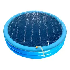 GENERICO - Piscina Inflable Redonda para Niños 152 cm y Rociador