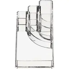 GENERICO - Organizador Acrílico para Labiales y Maquillaje 8 Compartos