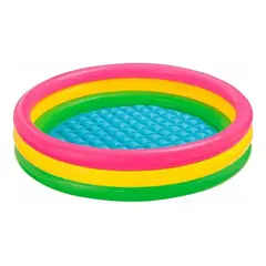 GENERICO - Piscina Inflable Arcoíris para Diversión Infantil en Casa